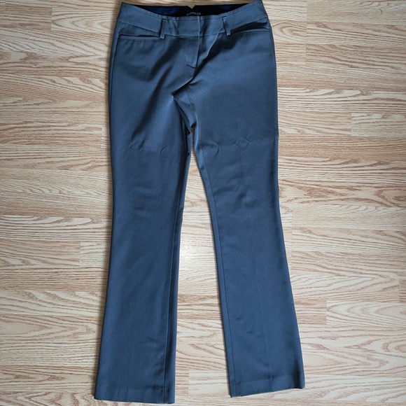 Express Low Rise Taupe V back Columnist Pant - Picture 2 of 11